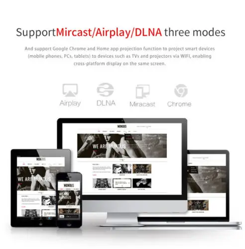 Anycast WiFi ключ ТВ 1080p Airplay дисплей DLNA HDMI приемник Miracast M9|SmartTV-стики и тюнеры| |