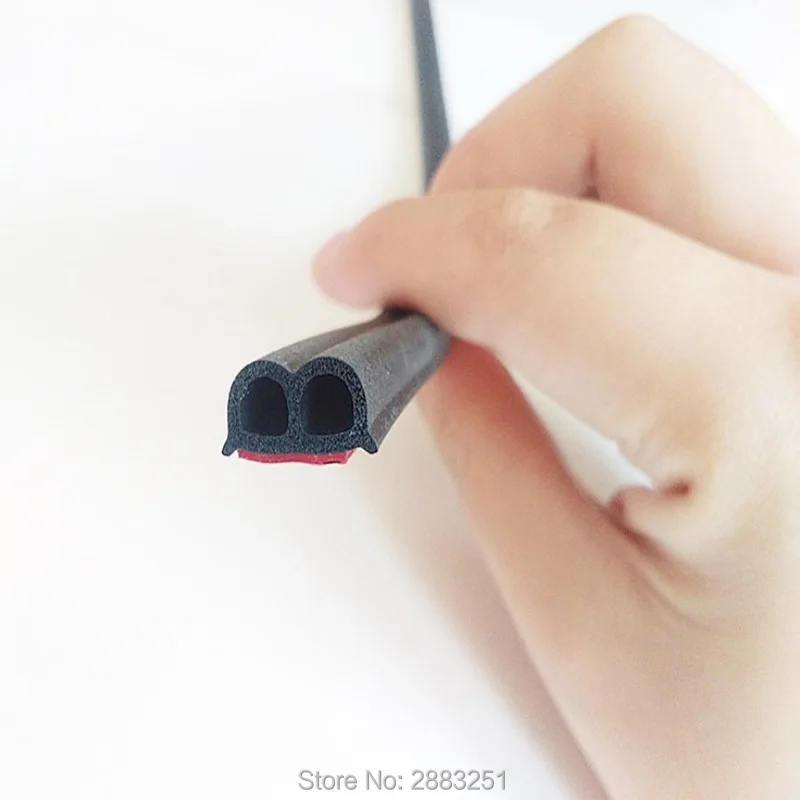 Уплотнительная лента для автомобиля 5 м резиновая шумоизоляция ветрозащитная dacia