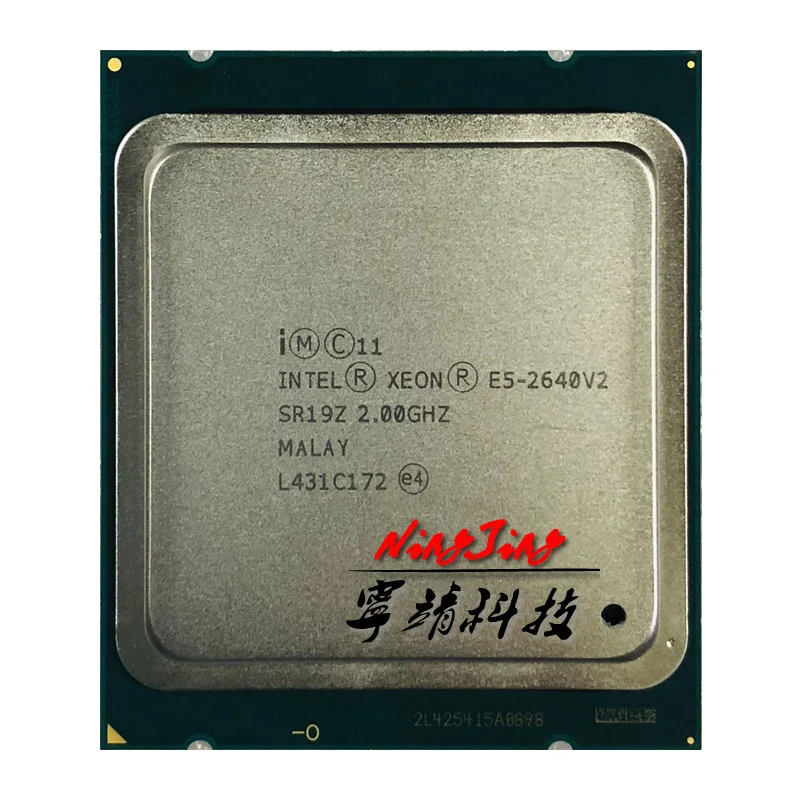 Процессор Intel Xeon E5-2640v2 E5 2640v2 2640 v2 2 0 ГГц Восьмиядерный 16-поточный ЦПУ 20 МБ 95 Вт LGA 2011 |