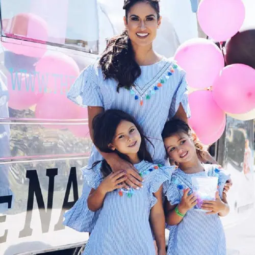 2019 Tassels Girls Dress Toddler Baby Kids Retro Ruffle Striped Summer Party Sundress Clothes | Детская одежда и обувь