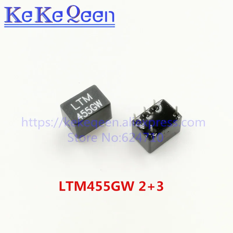 10 20 шт./лот новый оригинальный LTM455GW LTM 455GW LTM455G M50G 2 + 3 5Pin DIP 5 455 кГц|filter 455khz|filter ceramic |
