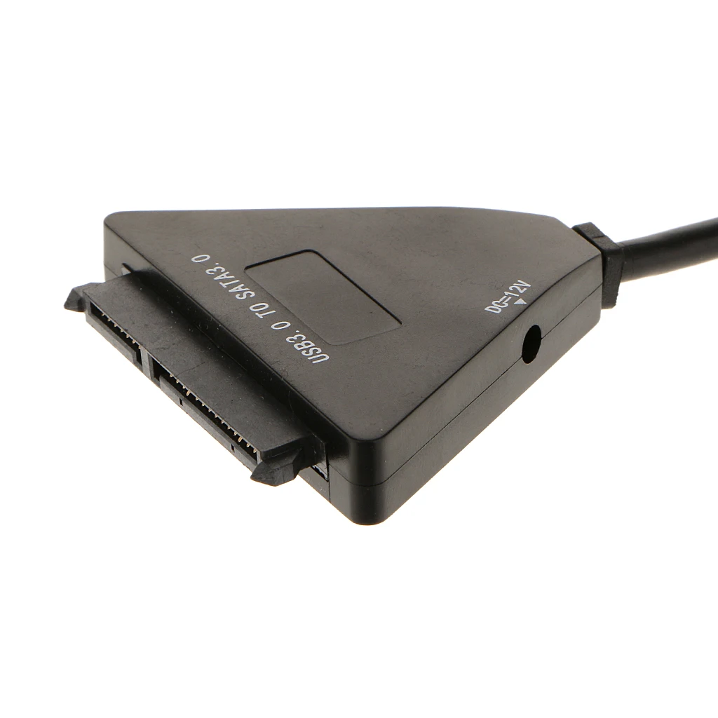 Переходный кабель USB 3 0 к 7 + 15P SATA 12 В DC HDD SSD жесткий диск конвертер | Компьютеры и