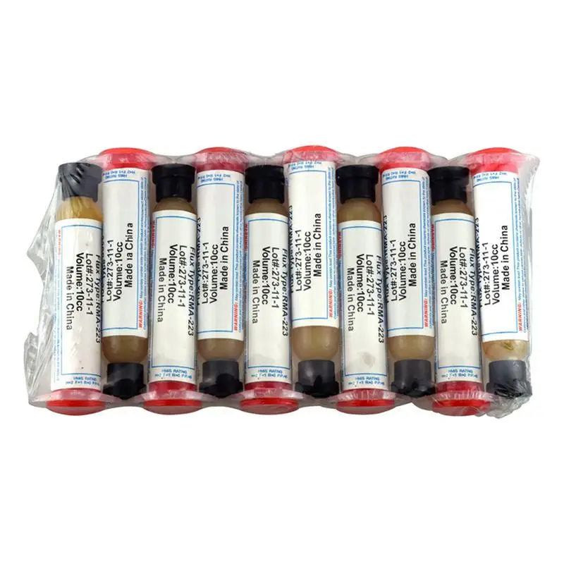 Паяльная паста 10 см3 RMA 223 PCB PGA BGA SMD с гибким наконечником строительный шприц