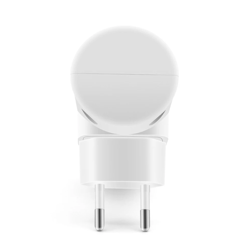 Датчик Ночной светильник 2 светодиодный PIR движения ванная комната лампа ing Plug In