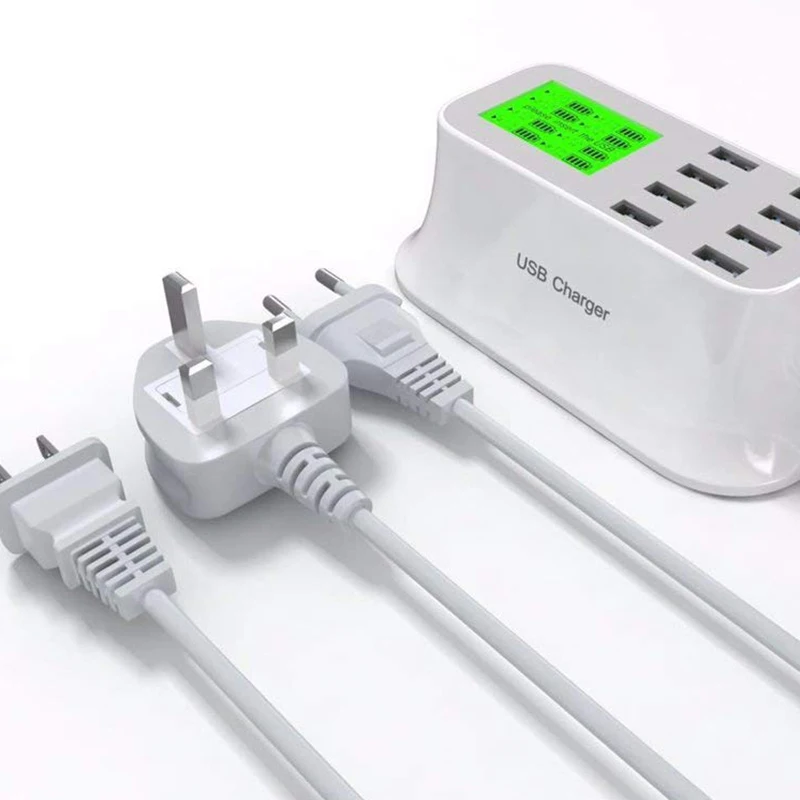HFES 8 port несколько USB настенное зарядное устройство для путешествий адаптер