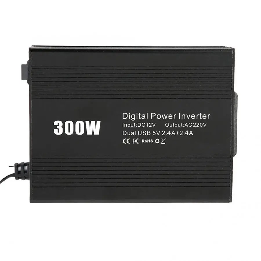 Автомобильный преобразователь напряжения 300 Вт 12 В в пост. Тока переменный ток 220