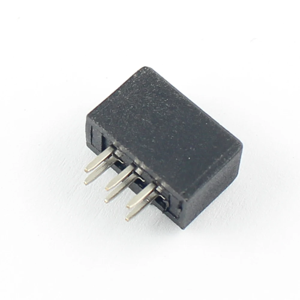 100 шт. 2 54 мм 0 1 &quotШаг Женский штыревой разъем лента 2x3 Pin 6 с из алюминиево