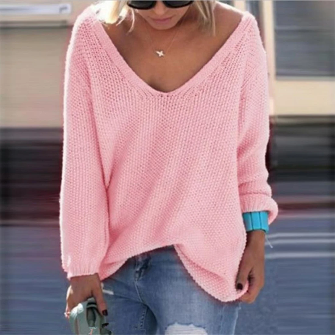 Sexy off shoulder knit sweater Woman black pullovers knitwear Autumn winter 2019 jersey mujer invierno jumper pull femme hiver | Женская