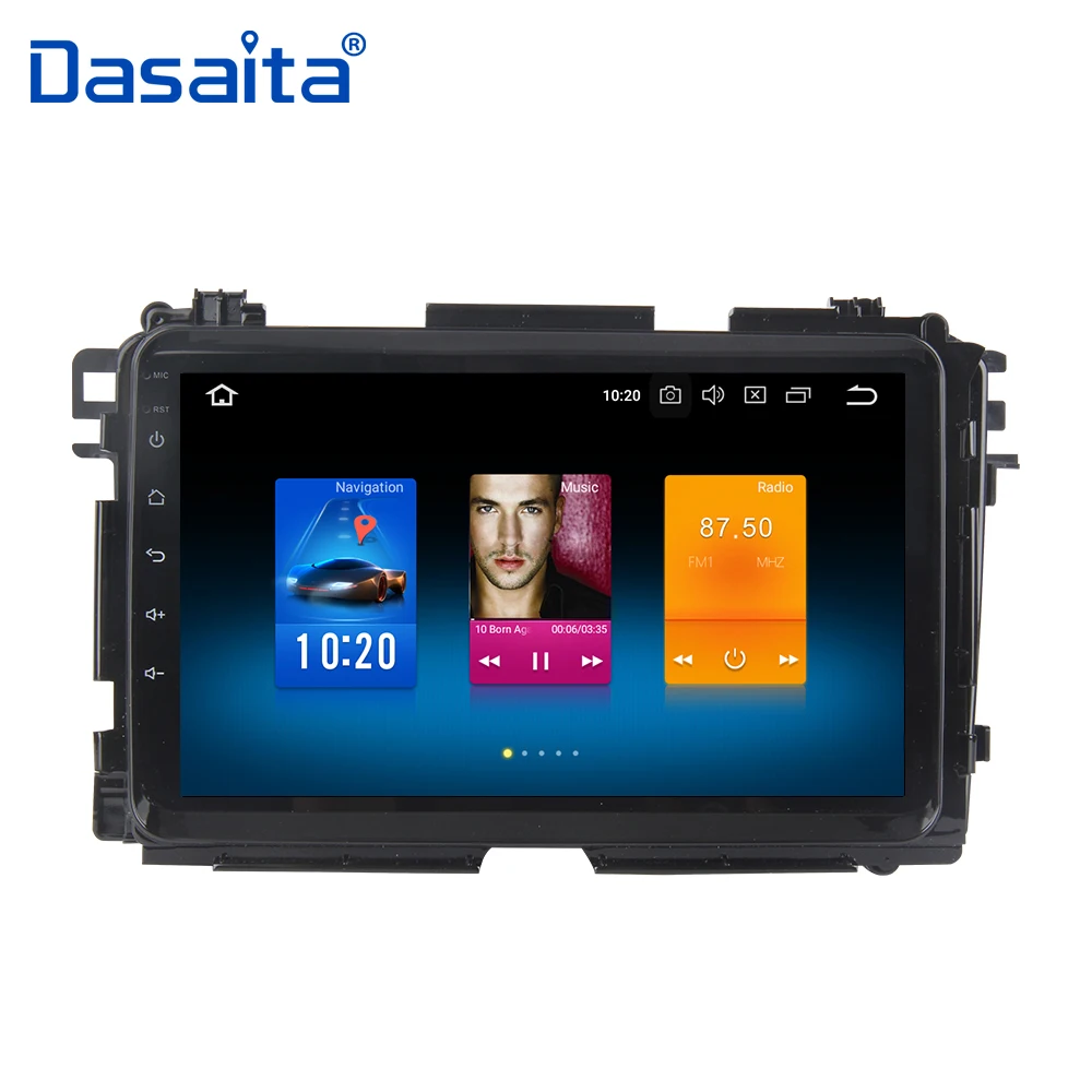Автомобильный GPS навигатор на Android 9 0 для Honda Vezel HR V HRV 2015 2016 2017 с дюймовым дисплеем