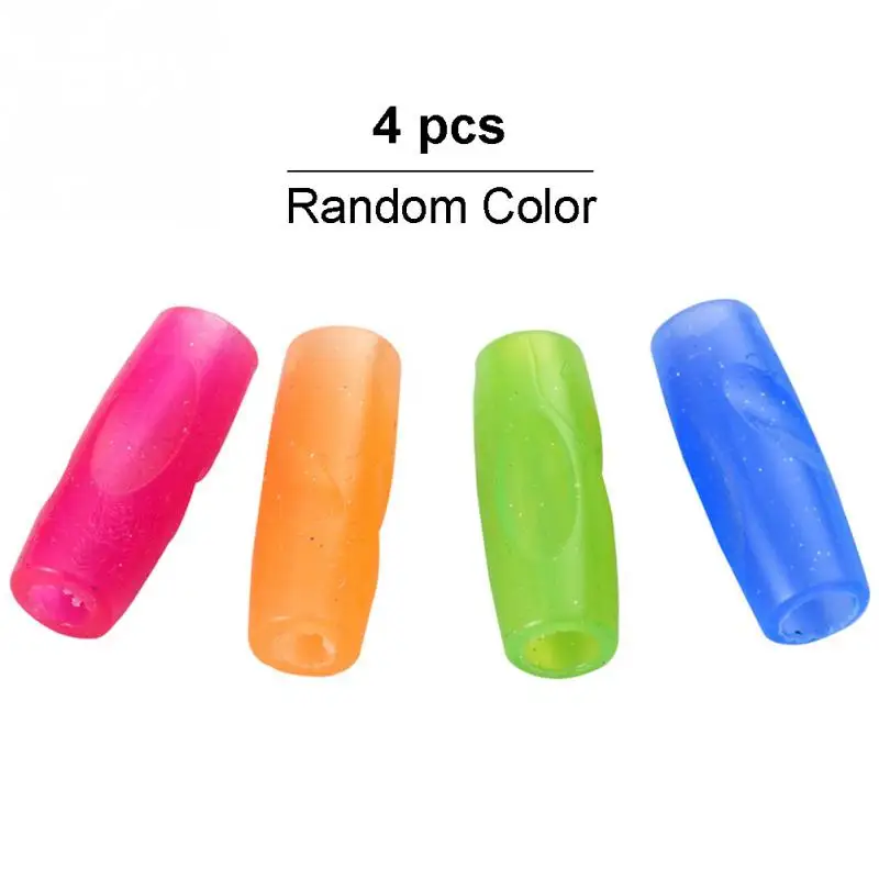 4 шт. цилиндрическая ручка для регулировки детских жестов силиконовая мягкая