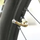 Удлинитель штока шины для велосипеда, 4590135 градусов, латунный Удлинительный адаптер клапан для колпачки вентиля шины шин мотоцикла автомобиля