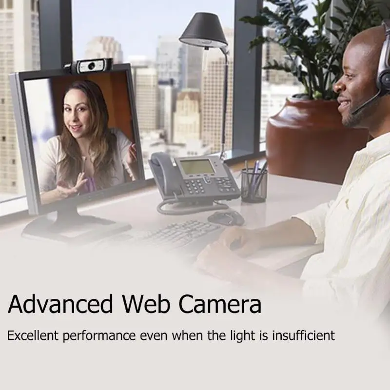 Оригинальная веб-камера lotech C930e HD Smart 1080 P с чехлом для компьютера линза Zeiss USB