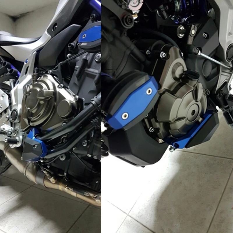 Защитный чехол-слайдер для двигателя мотоцикла защитный чехол Yamaha Mt-07 Fz-07 2014 2015 2016