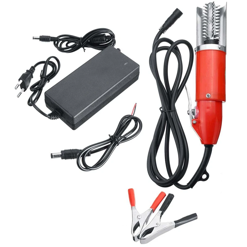 120 Вт Водонепроницаемый Электрический скребок для рыбной чешуи рыболовные