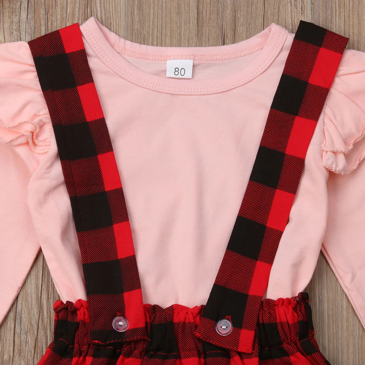 От 0 до 4 лет для новорожденных девочек хлопок ОБОРКИ рукав Топ Футболка подтяжки