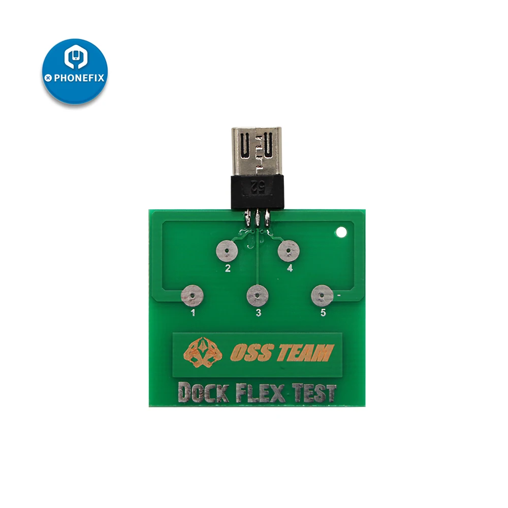 PHONEFIX зарядная док станция гибкий тест er ремонт Micro USB PCB тестовая плата для iPhone Andorid