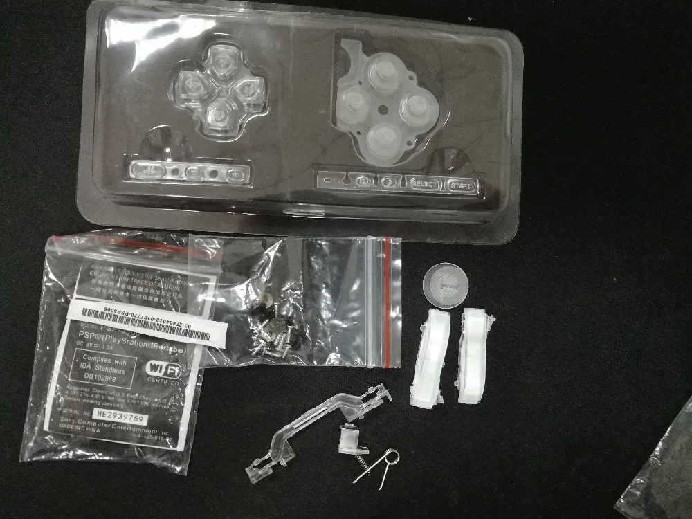 Бесплатная доставка чехол для PSP прозрачный Кристальный корпус консоли 1000 2000 3000 с