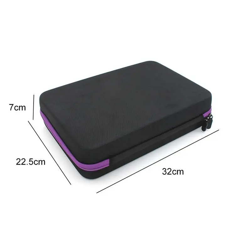 

60 Bottles Essential Oil Storage Bag Portable Travel Essential Oil Bottle Organizer Women Perfume Collecting Case Shockproof