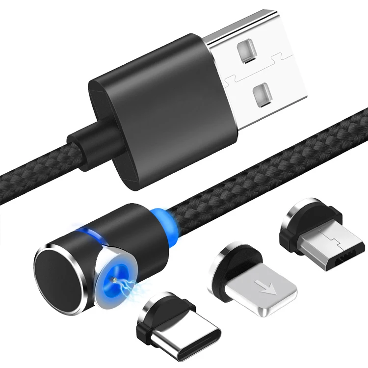 UCABLE 2.4A Быстрая Зарядка Синхронизация данных мобильный телефон Магнитный Android 3in1