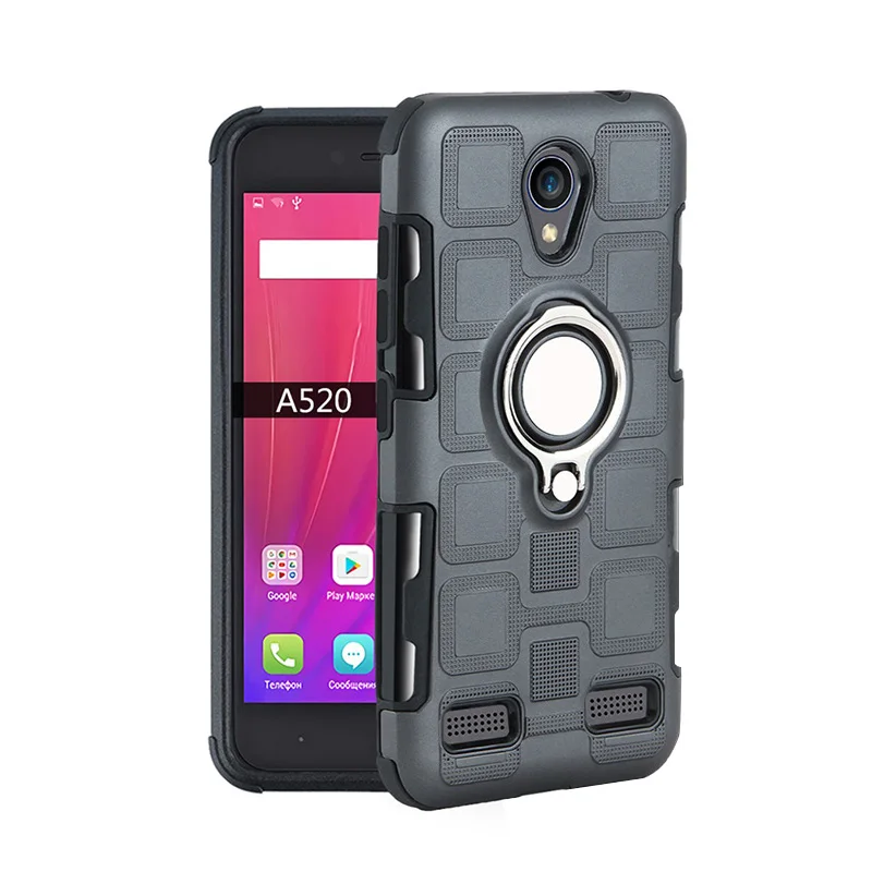 Чехол для мобильного телефона с металлическим кольцом zte Blade A520 A 520 5 0 '' чехол