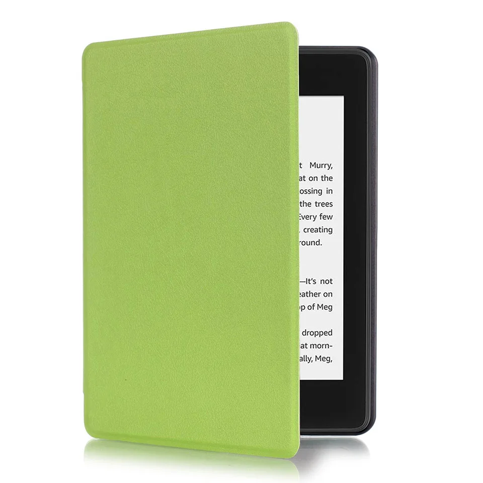 Ультратонкий защитный чехол из искусственной кожи для Amazon 2018 Новый Kindle Paperwhite 4