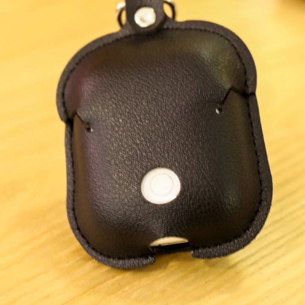 Кожаный чехол для Airpods задняя крышка красочные роскошные классические брендовые