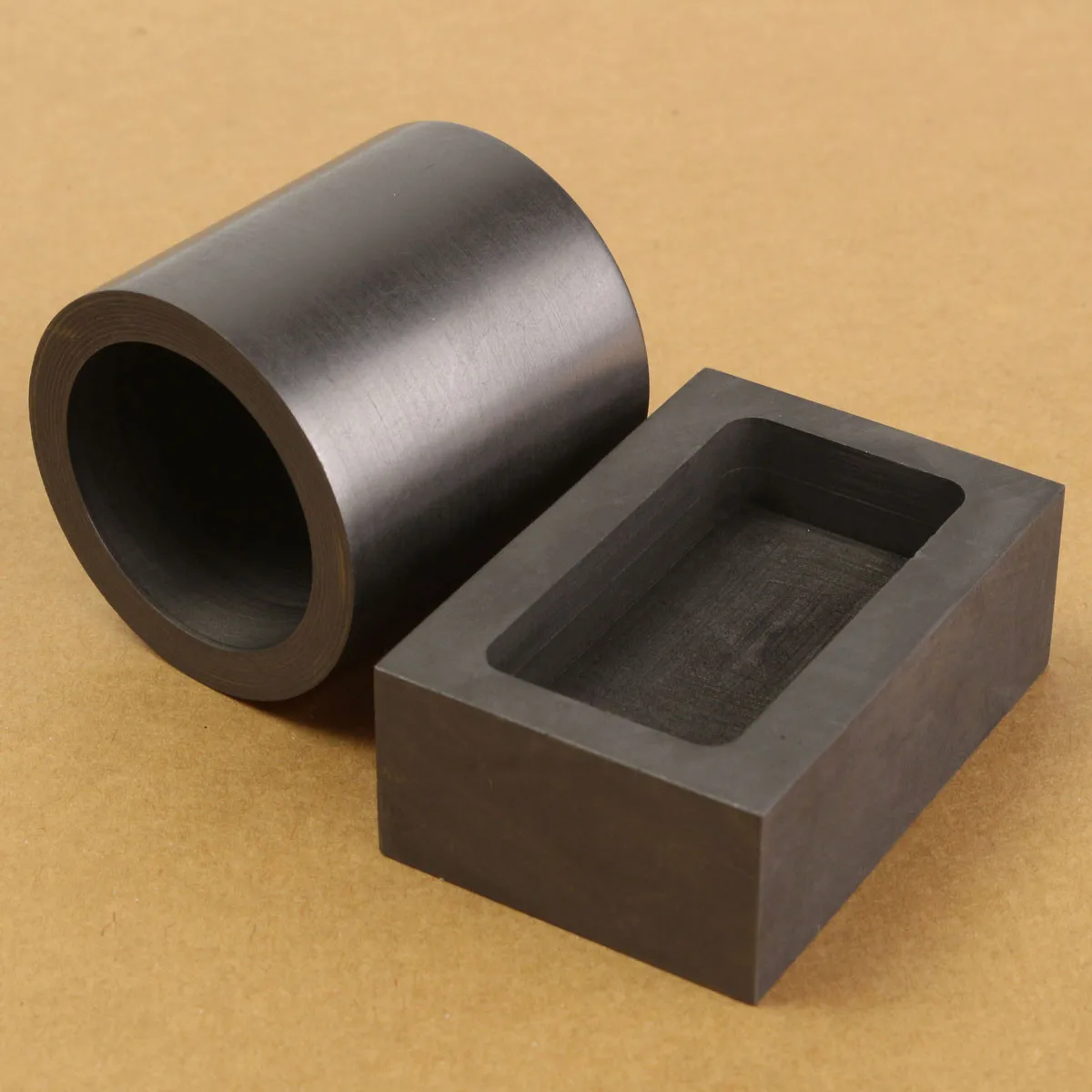 

6Oz Graphite Crucible Cup Furnace Refining Melting Gold Silver Tools 58x21mm