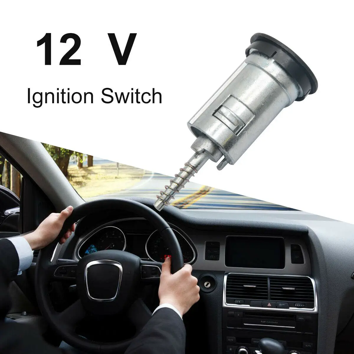 

Replacement Ignition Switch Lock Car Barrel Lock For Opel Vauxhall With 2 Keys