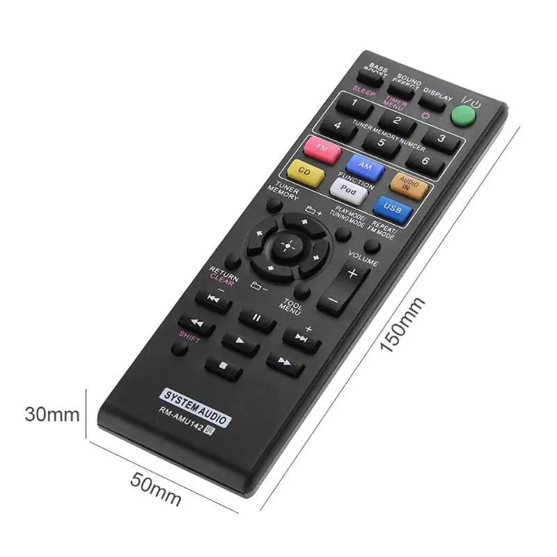 Пульт дистанционного управления для Sony RM AMU142 замена пульта CD Micro Hi Fi CMT 50IP