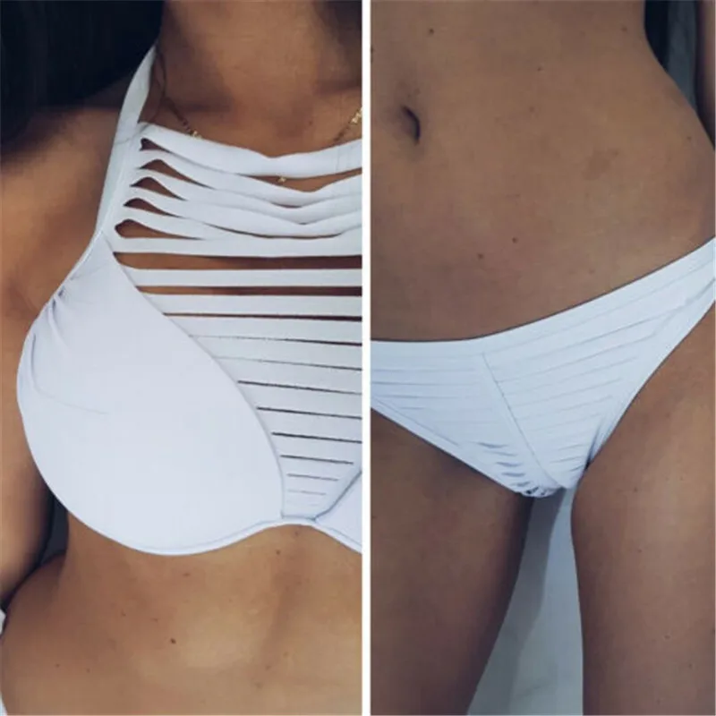 Женский комплект бикини 2019 соблазнительный купальник пуш ап перекрестная