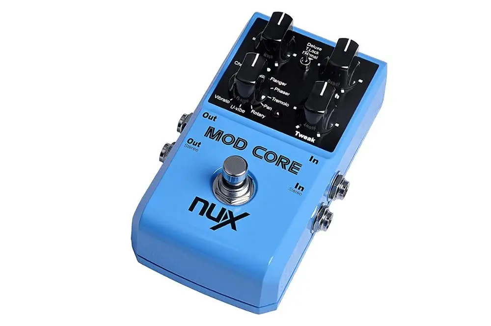 NUX MOD Core гитарная педаль эффектов 8 модуляции Предустановленная Блокировка
