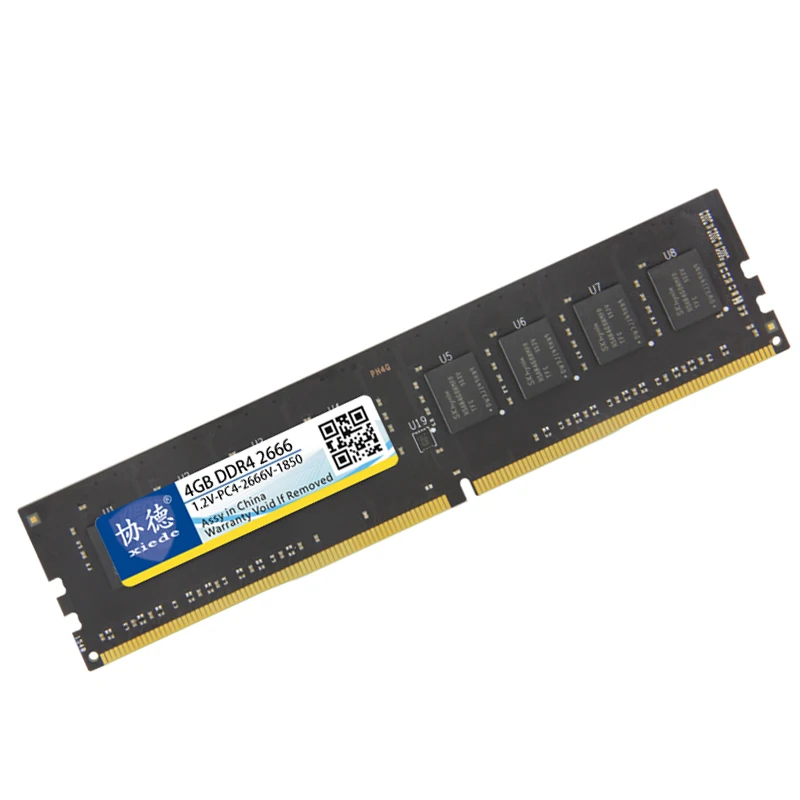 Xiede настольный компьютер оперативная память модуль DDR4 2666 PC4-2666V 288Pin DIMM МГц для