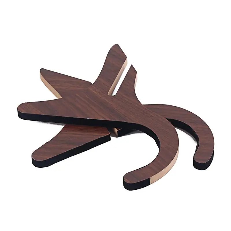 1 шт. держатель гитары складной крепкий деревянный укулеле аксессуар для скрипки