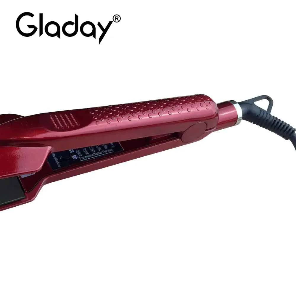 Gladay большой выпрямитель для волос профессиональный Электрический Плоский Утюг