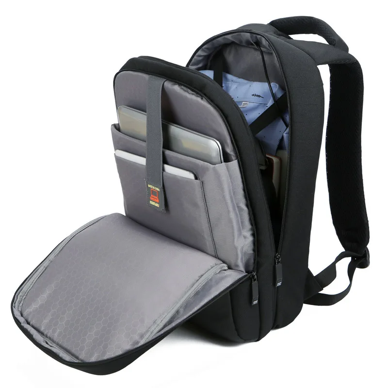 BZIXILUOxford Bagpack2019 деловая Мужская и сумка тренд для ноутбука с usb портом зарядкой