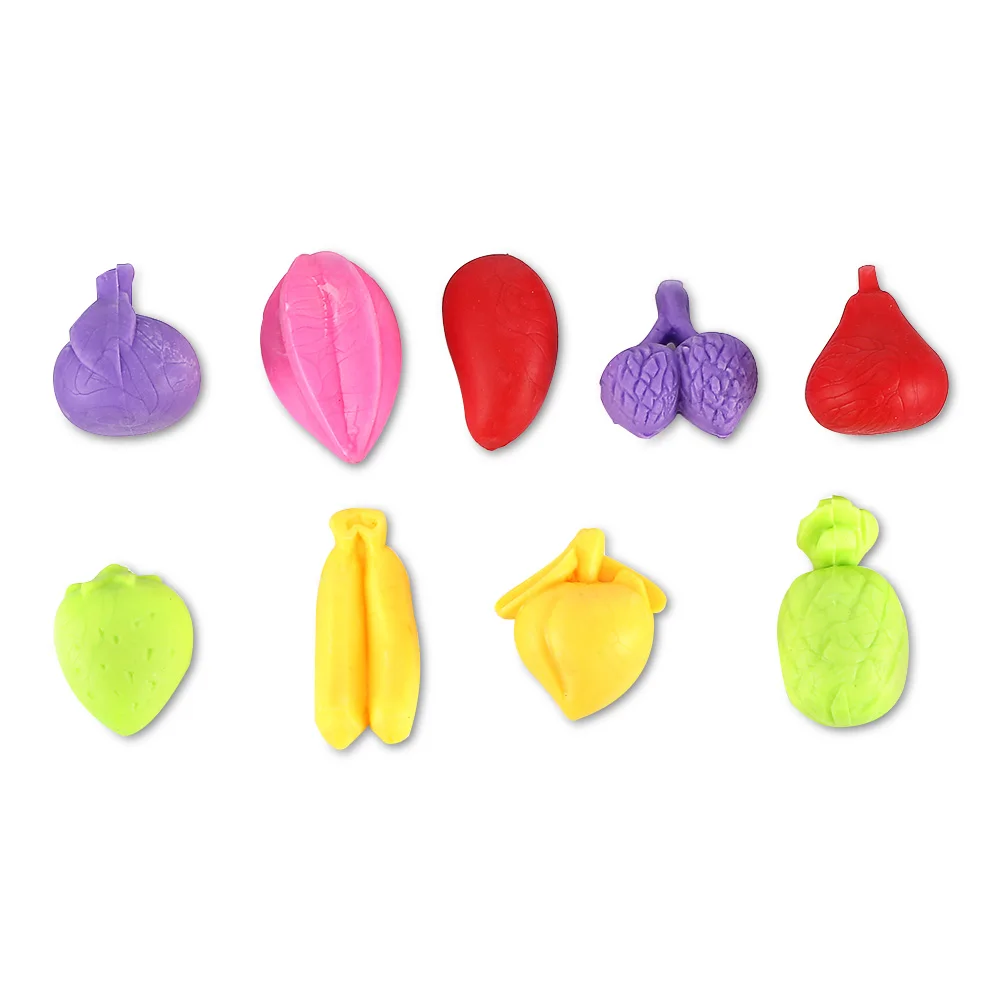 Мини корзина для покупок с различными фруктами детский домашний игровой набор