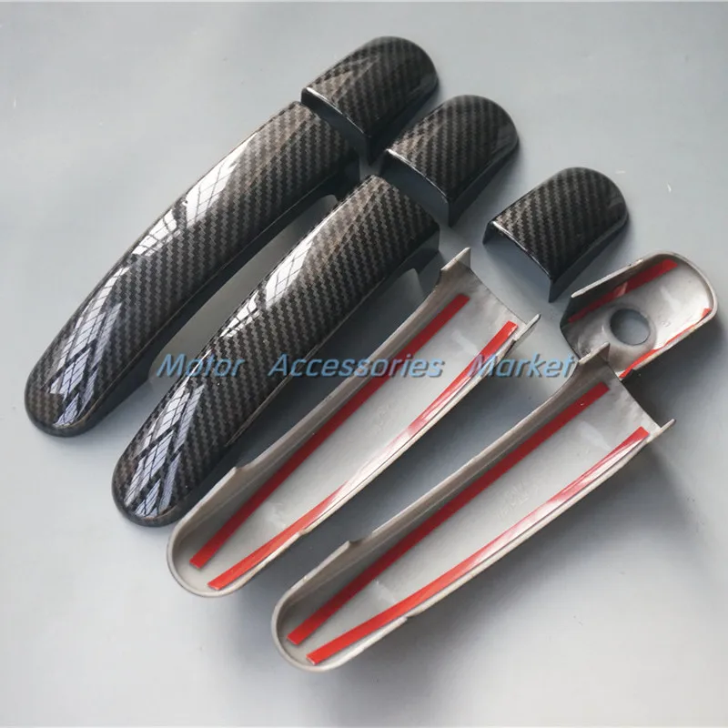 New Sport Carbon Fiber Style Door Handle Cover Trim for Ford Focus MK2 MK3 2005-2018 Sedan Hatchback ST RS | Автомобили и
