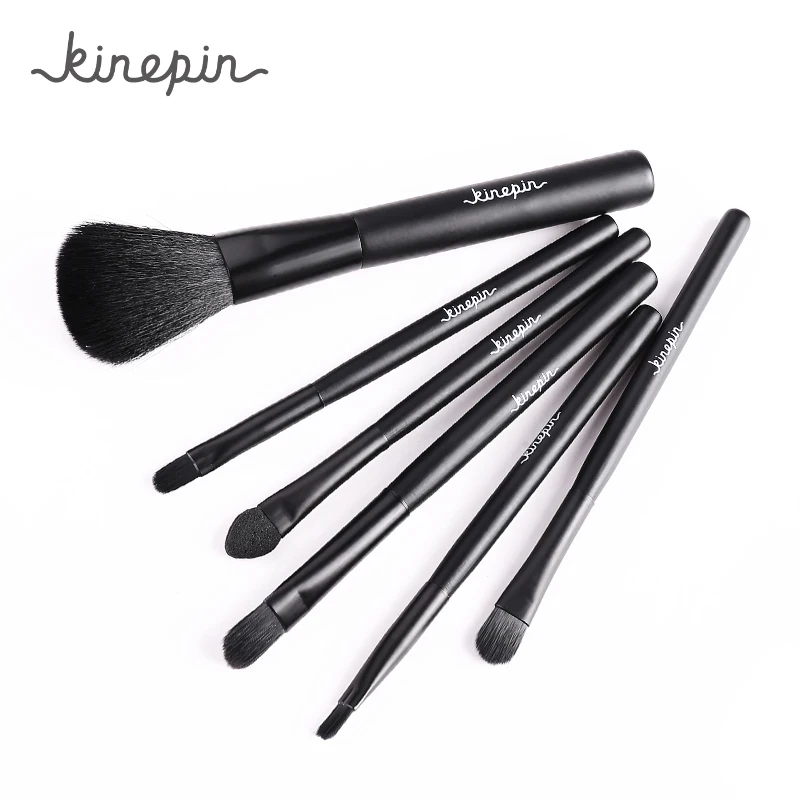 KINEPIN набор кистей для макияжа портативный с держателем чехол черная