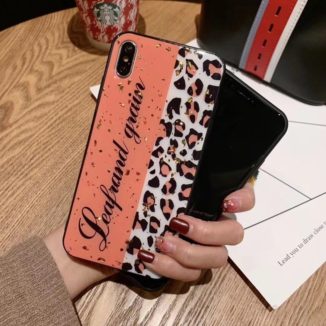 Модный чехол с леопардовым принтом 6 6s 6plus Силиконовый ТПУ для телефона iphone 7 Чехол