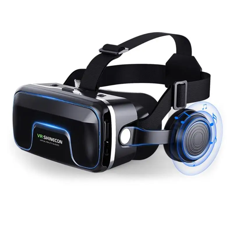 VR виртуальной реальности 3D очки гарнитура для смартфона с контроллером игровой