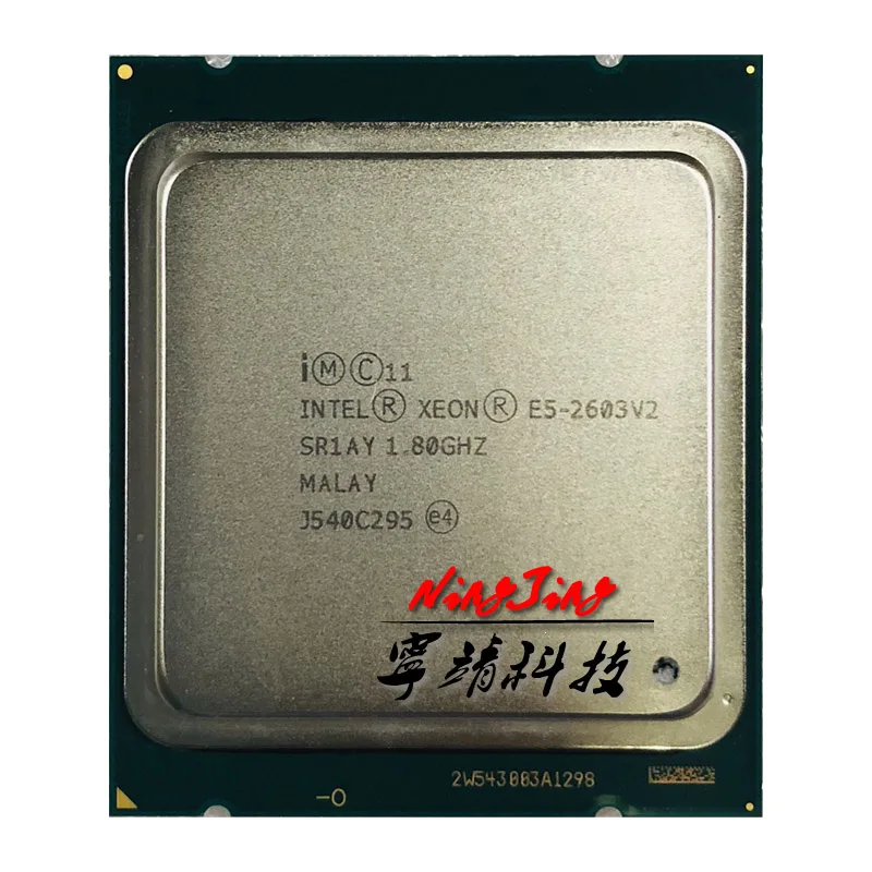 Процессор Intel Xeon четырехъядерный процессор E5 2603v2 2603 v2 1 8 ГГц 10M 80W LGA 2011|Процессоры| |