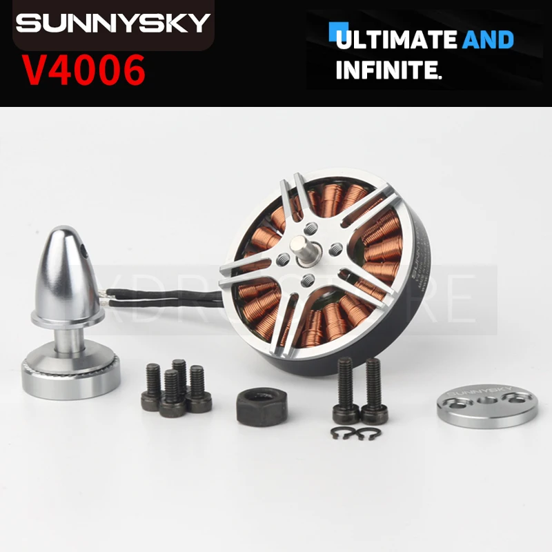 Оригинальный бесщеточный мотор SUNNYSKY V4006 KV320 KV380 KV740 Outrunner для FPV мультикоптера