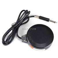 360 degree round plastic standard tattoo foot switch soft silicone cable 1 5m4 9ft for tattoo power supply