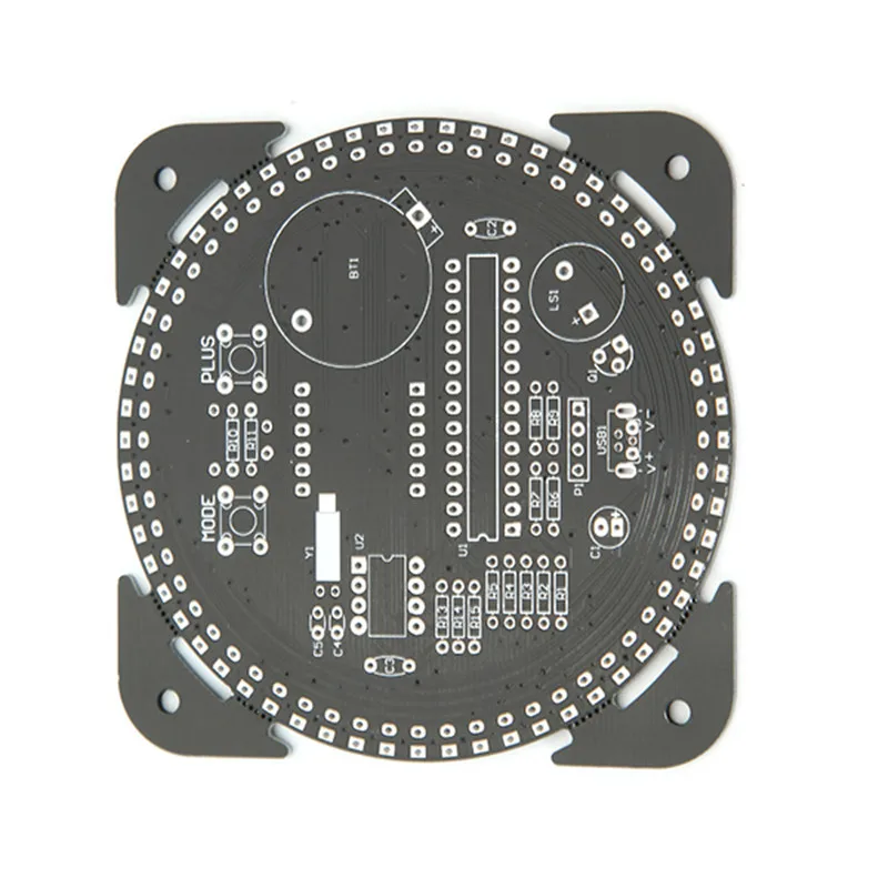 Горячая Распродажа обновленный DIY светильник DS1302 вращающийся светодиодный