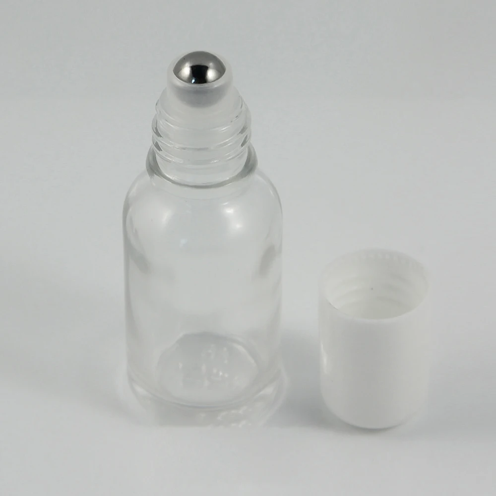 luxury aromatherapy oil glass bottle 15ml glass roll on deodorant bottles 0.5 oz cosmetic packaging