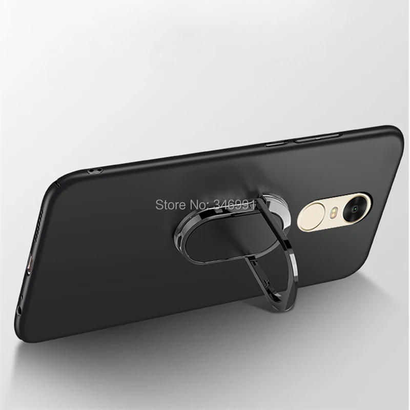 K6 Note Cover for Lenovo K53a48 Case luxury 5.5 Soft Black Silicone Magnetic Car Holder Ring DUAL SIM | Мобильные телефоны и