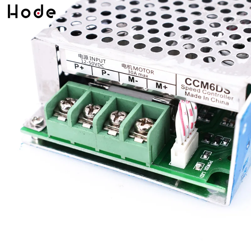Цифровой дисплеем постоянного тока в 12 ~ 50V 12v 24v 36v PWM контроллер скорости
