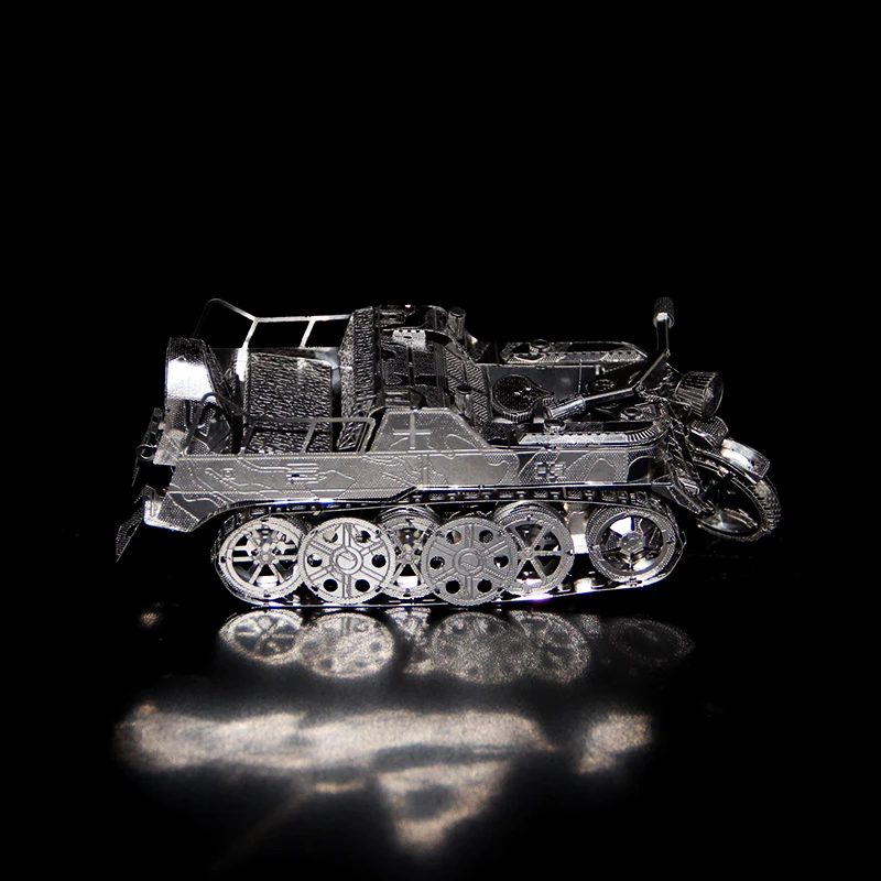 Металлические головоломки DIY SdKfz 2 Kleines кеттенкрафтрад мотоцикл собрать модели