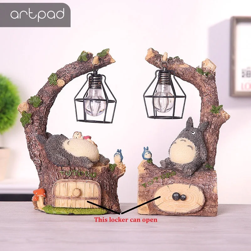 Artpad мультфильм Totoro ночник милый детский светильник для спальни прикроватная