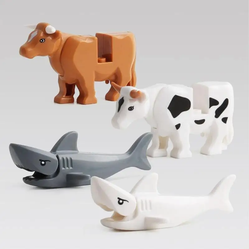 Детская мультяшная модель животных монтажный блок 3D сделай сам детские